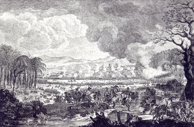 Schlacht bei Rossbach, 5. November 1757